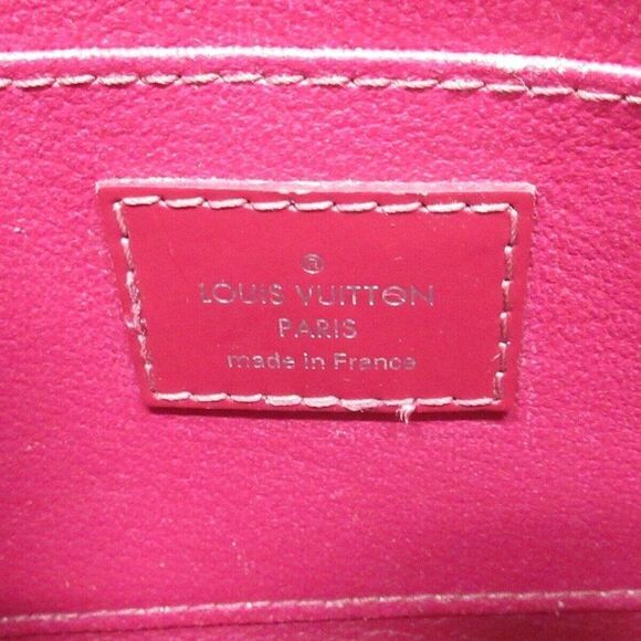 LOUIS VUITTON Pochette Cosmetic M40641 Fuchsia Epi SR4126 Women's Pouch - Picture 5 of 9